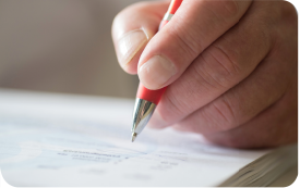 writing out application